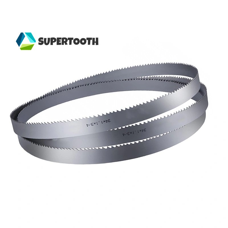 High Precision Bimetal Bandsaw Blade Industrial Grade Various Sizes for Stainless Steel Aluminum Copper Metal Cutting Made China