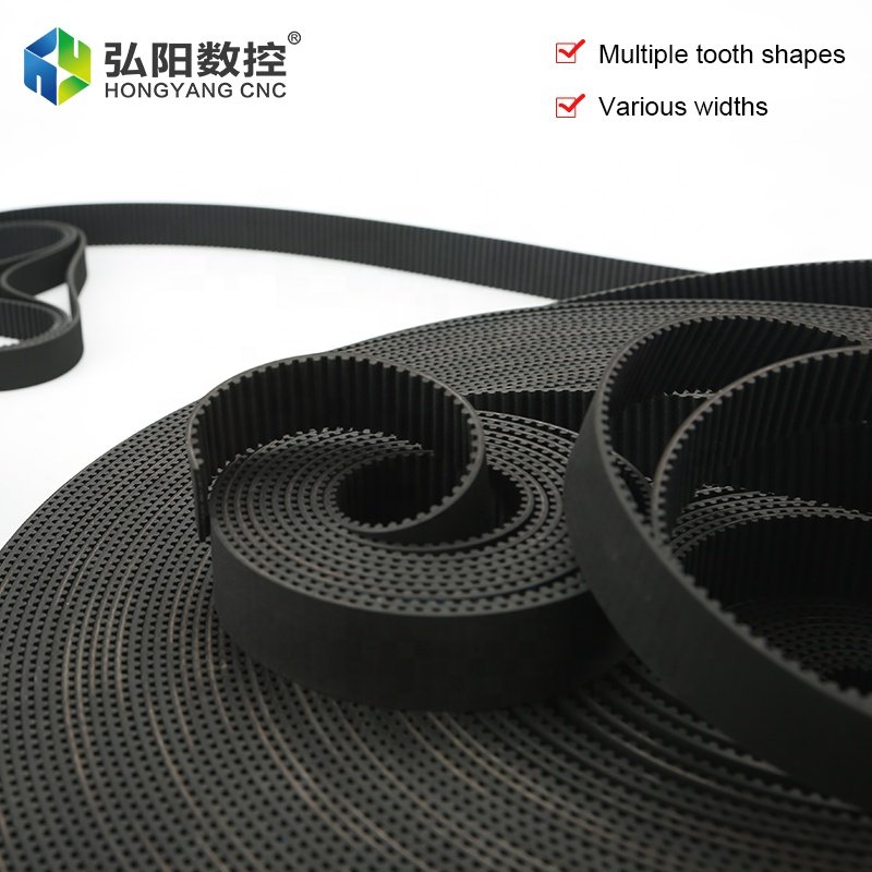 3M Timing Belt Width 8 / 9 / 10 / 12 / 15 / 20mm Open Arc Tooth Rubber Synchronous Rubber Belt CNC Laser Cutting Machine Belt