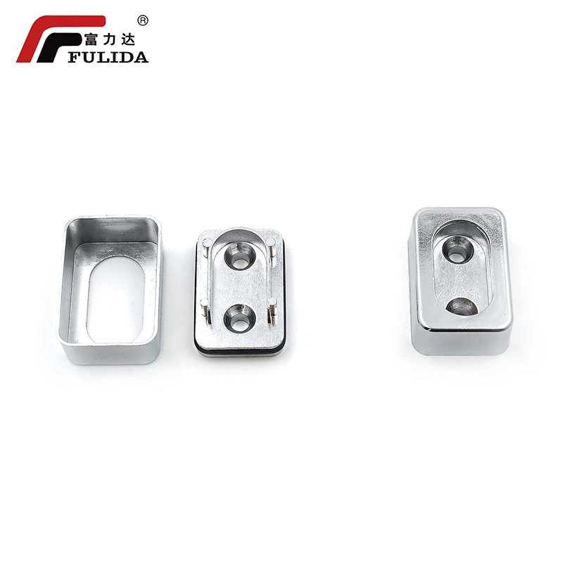 Flanges oval end tube support Clothes hanging rail holder support for closet rod Wardrobe Tube Bearing Clothes Rails