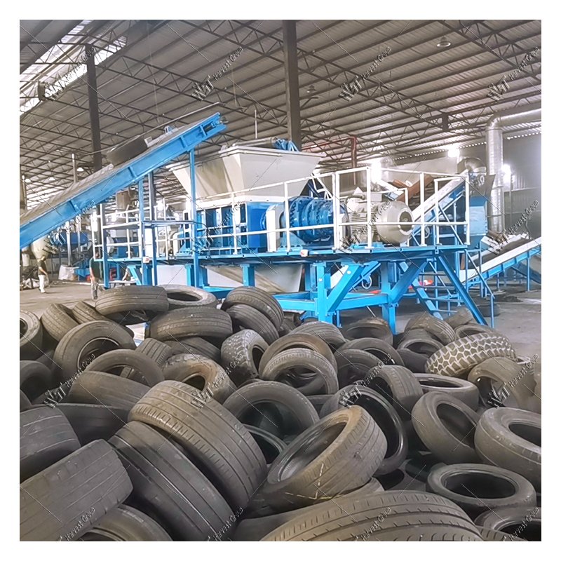 Auto Tire Recycling Machine Waste Tyre Rubber Powder Equipment Manufacturer Recycling Tire Machine
