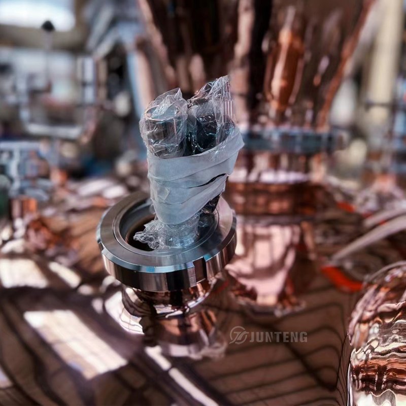 Customized Tank Copper Column Polished Onion New Commercial Copper Distillation for Alcohol