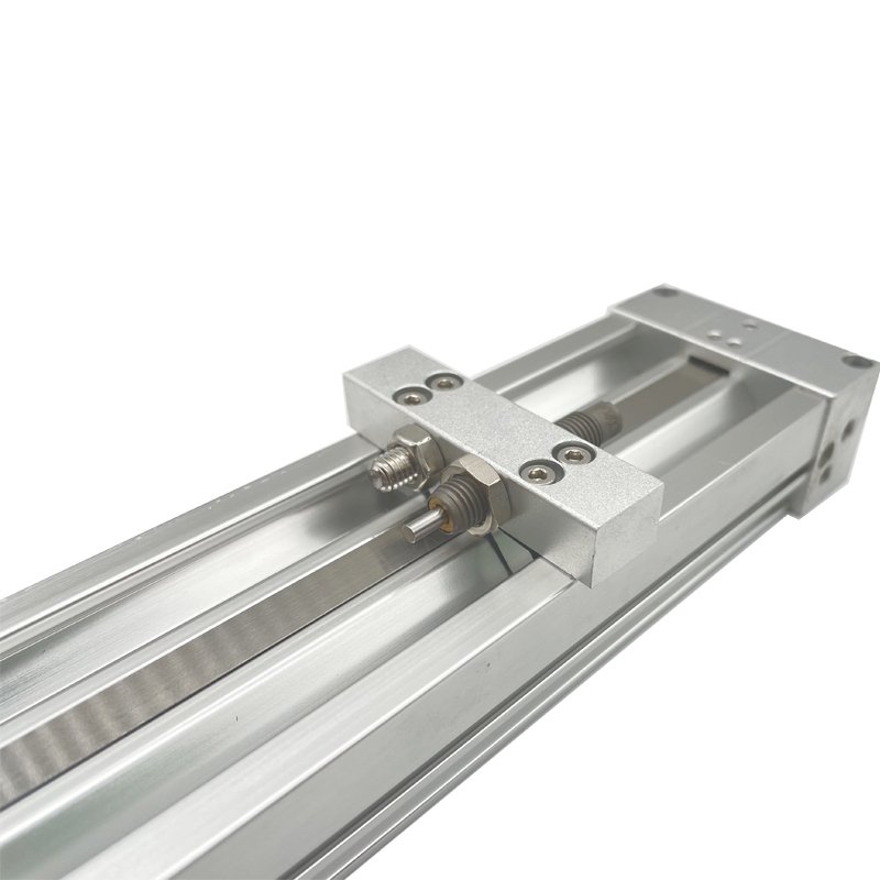 16 20 25 32 40 50 63mm Bore Mechanically Jointed Rodless Cylinder Slide Bearing Guide SMC Type MY1M Rodless Pneumatic Cylinder