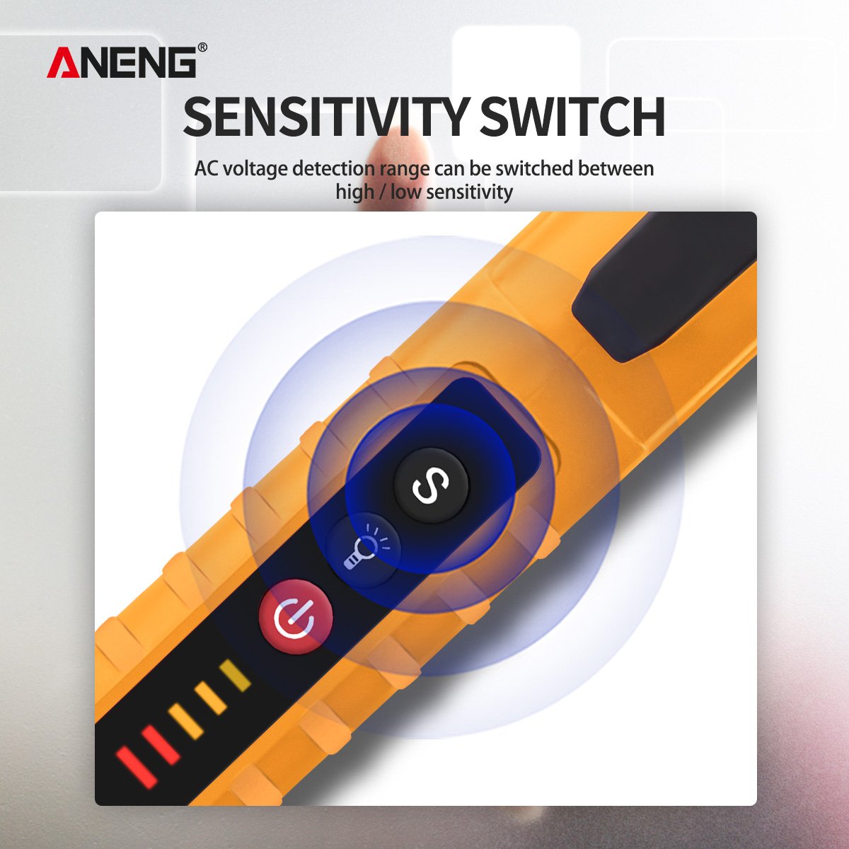 ANENG VD802 Smart Non-contact Digital Test Pen New Arrival AC Voltage 12-1000V Detectors Current Electric Sensor Tester Tools