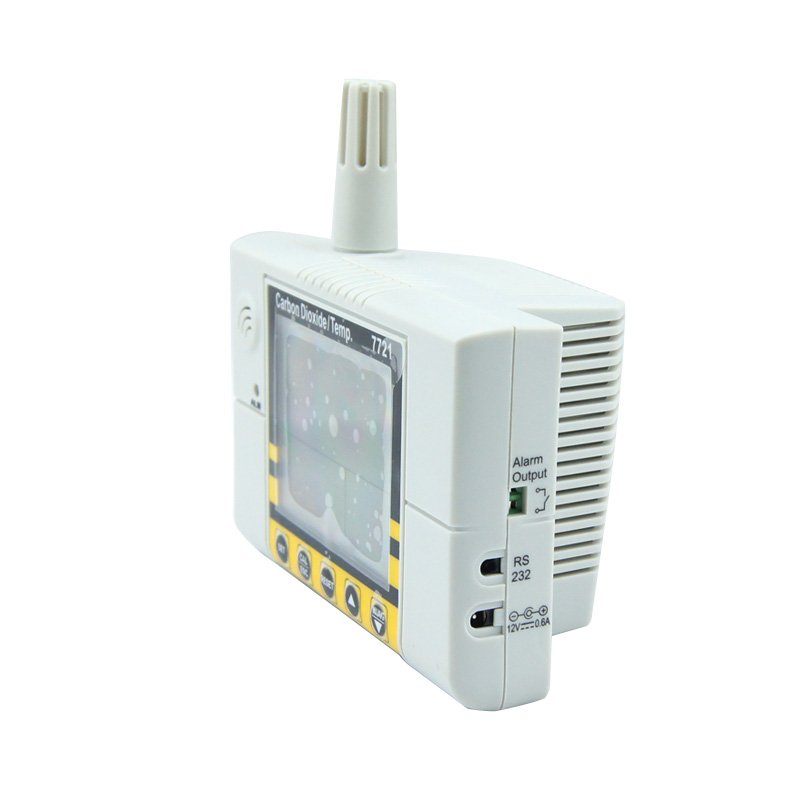AZ7721 Air Quality Monitor Carbon Dioxide Tester Gas Detector CO2 with Temperature Test