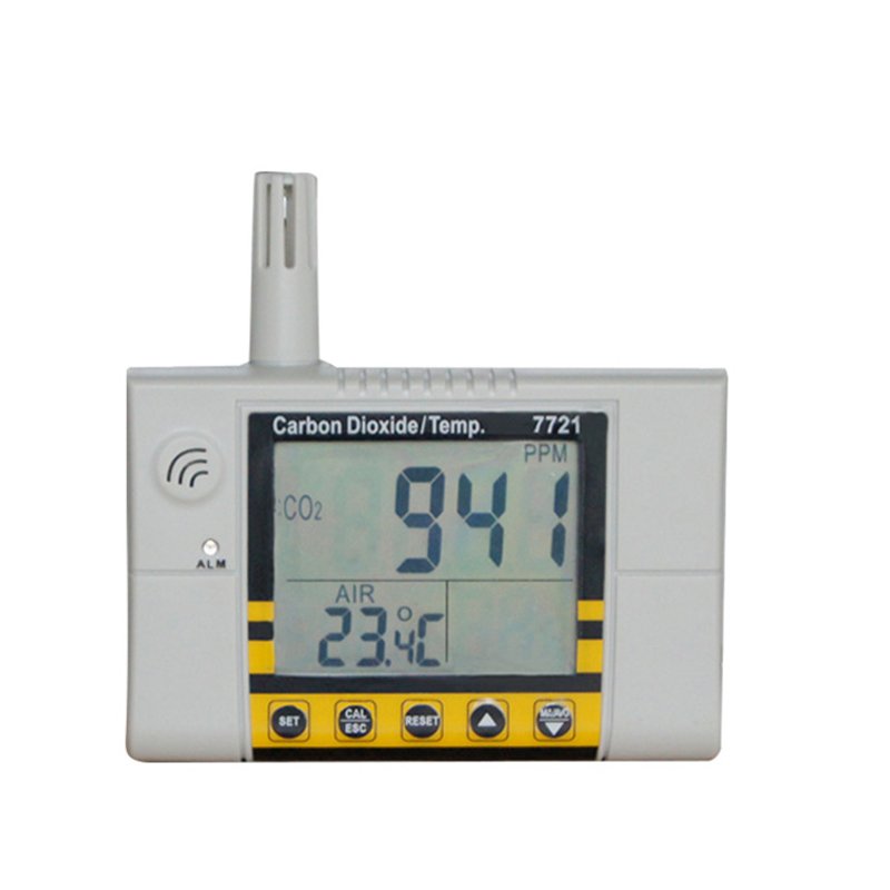 AZ7721 Air Quality Monitor Carbon Dioxide Tester Gas Detector CO2 with Temperature Test