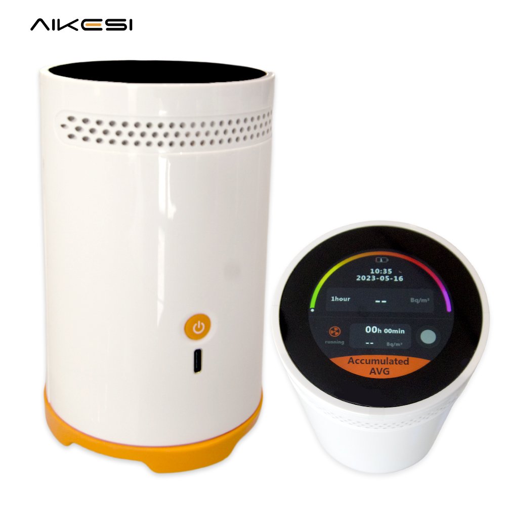 AIKESI RM-75 Lifebasis Radon Monitoring Battery Operated Professional Portable Home Radon Detector