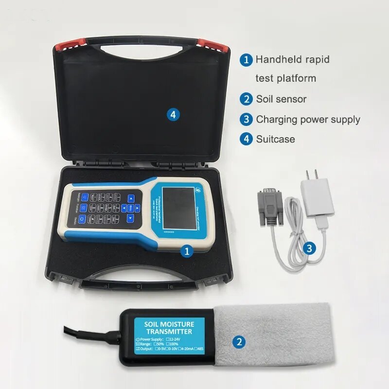 7 in 1 Fast Shipping Portable Soil Detector Soil NPK EC Moisture Temperature Sensor Analyzer