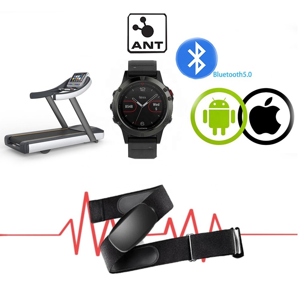 Heart Rate Monitor Chest Strap BLE&ANT+ Pulse Sensor Chest Belt activity & fitness trackers Chest Band