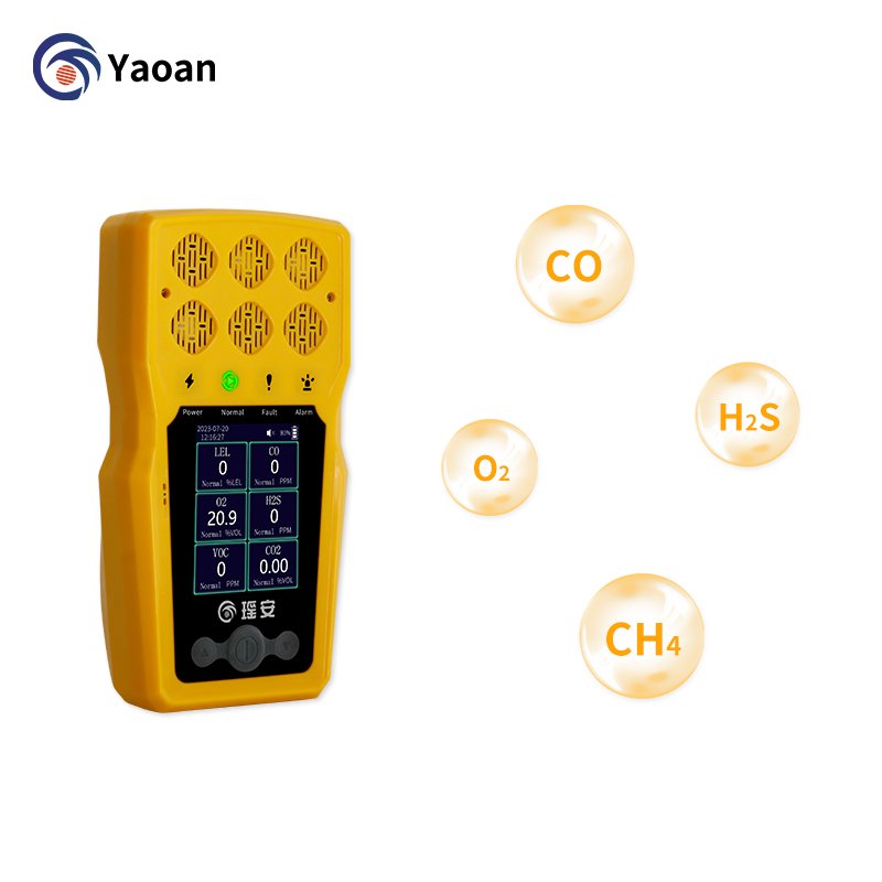 BTQ-YA-C100FT-4 Portable Multigas Detector Portable Multi Gas Detector with Good Quality 4 in 1 Gas Analyzer