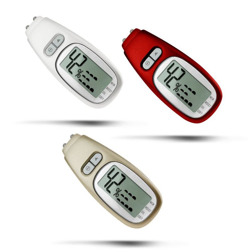 Led Display Skin Analyzer Tester Beauty Skin Care Tool Skin Sensor Monitor Oil Detector Digital Facial Moisture Oil Analyzer