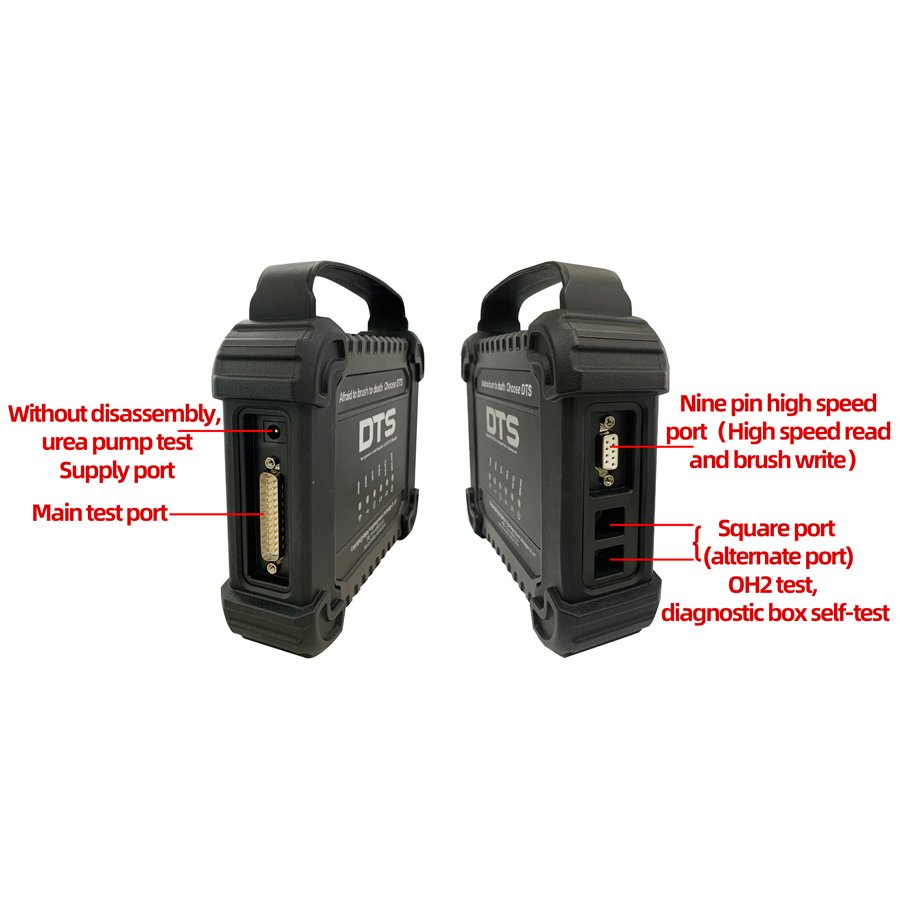 DTS Diesel Heavy Vehicle obd2 scanner diagnostic tool key programmer injector tester ecu programmer