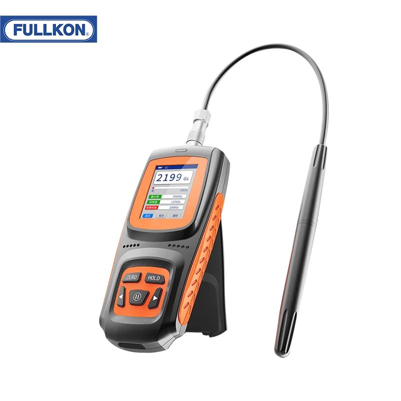 Gauss Meter High Sensitivity Wide Range Magnetic Detector Handheld Digital Tesla Magnetic Meter Permanent Magnet Gauss Meter