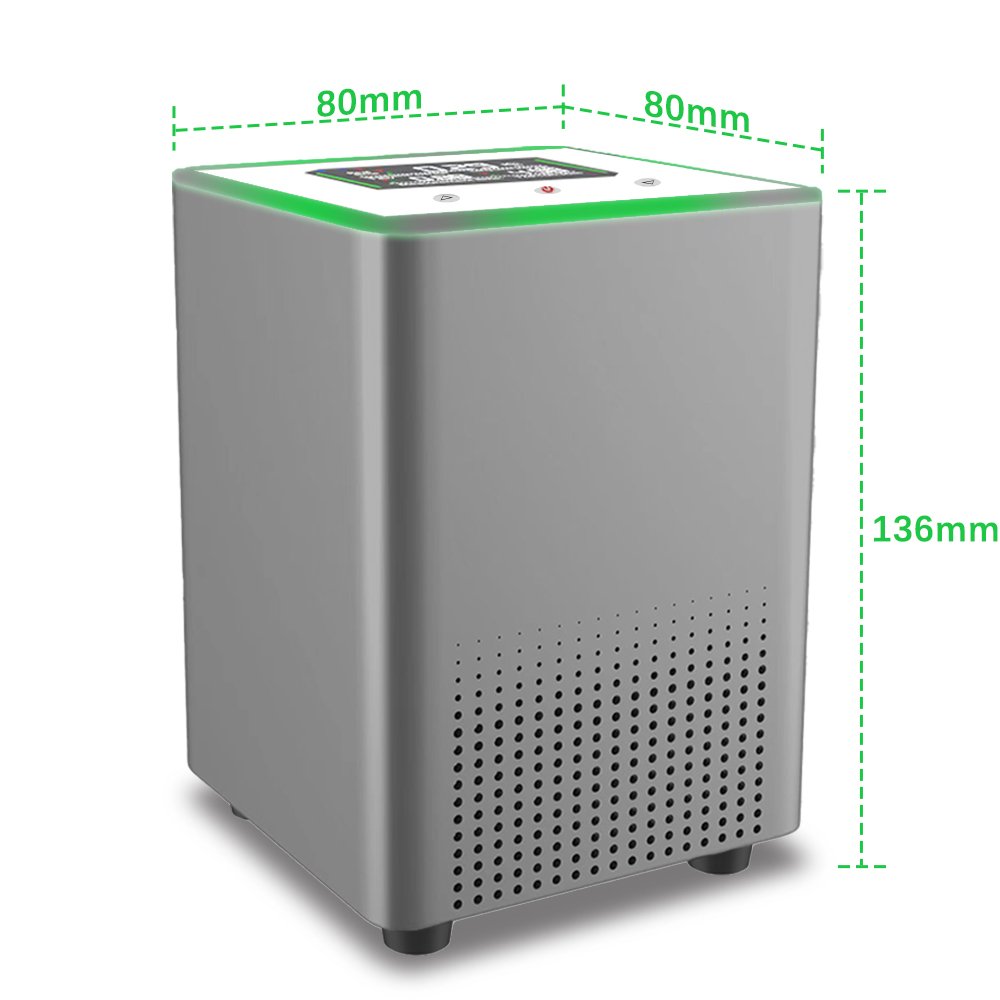 High Accuracy Smart Radon Detector with Pulse Ion Chamber Sensor - WIFI with TUYA/Smartlife App for home and lab