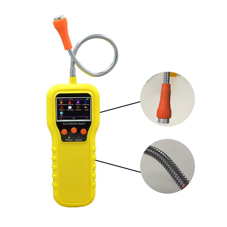 High-Precision Combustible Gas Detector Flammable Natural Gas Leak Alarm and Concentration Tester for Testing Equipment