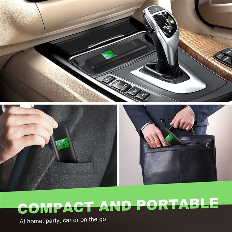 High Accurate OEM ODM Wholesale Contactless Alcohol Detector Portable Breathalyzer Digital Breath Alcohol Tester Price