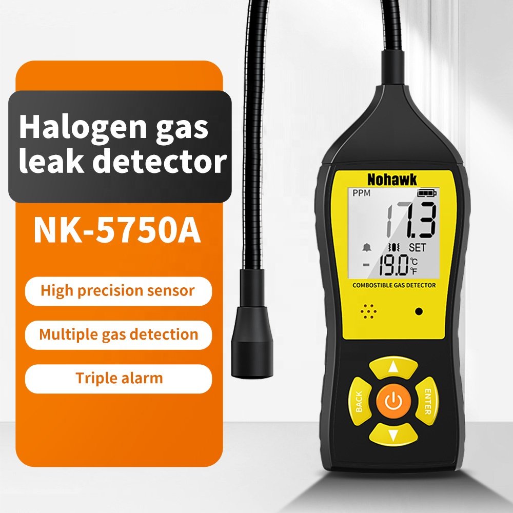 HVAC Advanced Refrigerant Freon Leak Detector Sensor Halogen Leakage Tester Checker