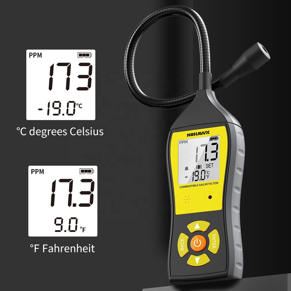 HVAC Advanced Refrigerant Freon Leak Detector Sensor Halogen Leakage Tester Checker