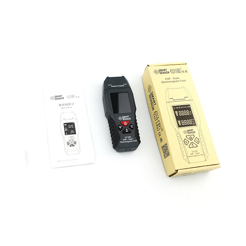 SMART SENSOR Professional Digital Electromagnetic Field Radiation Tester Magnetic Electric Strength EMF Detector