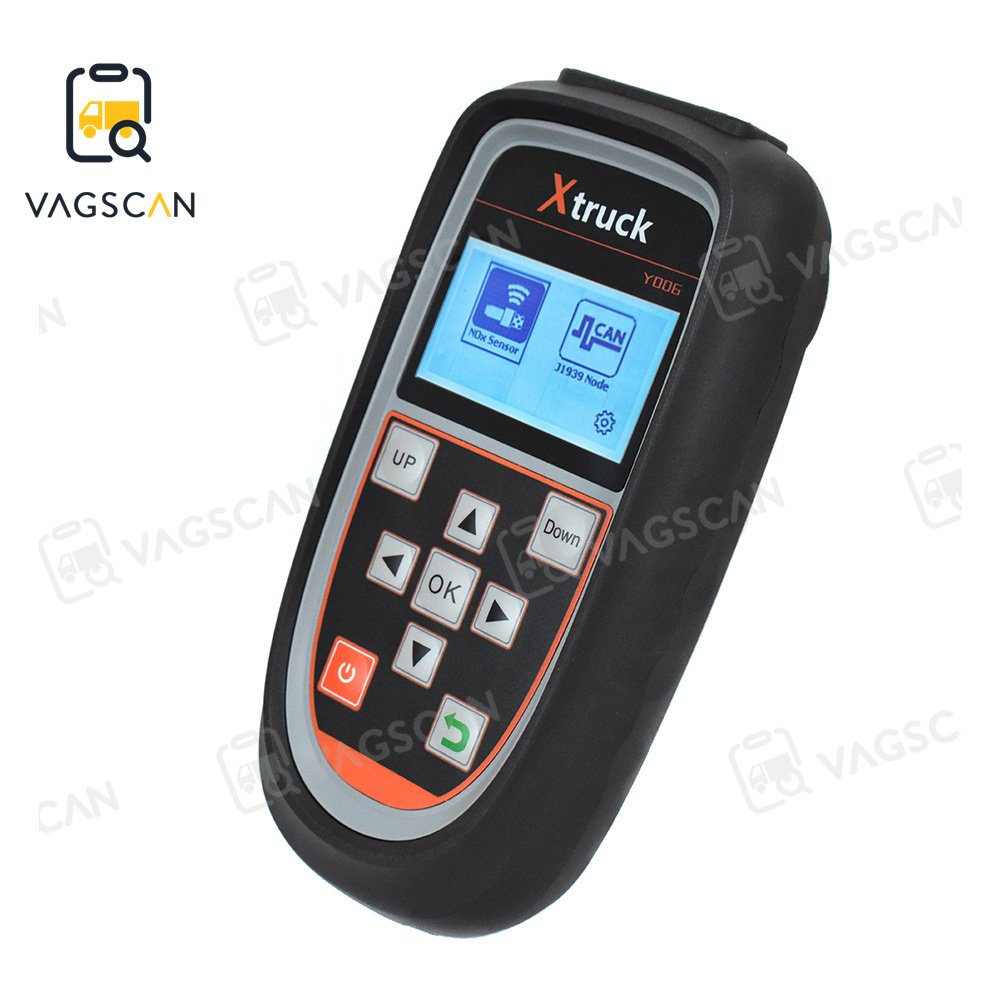 X truck Y006 EURO 6 CAN J1939 sensor tester New upgrade Truck Nitrogen Detector Test NOx PM Urea Level Exhaust Temperature