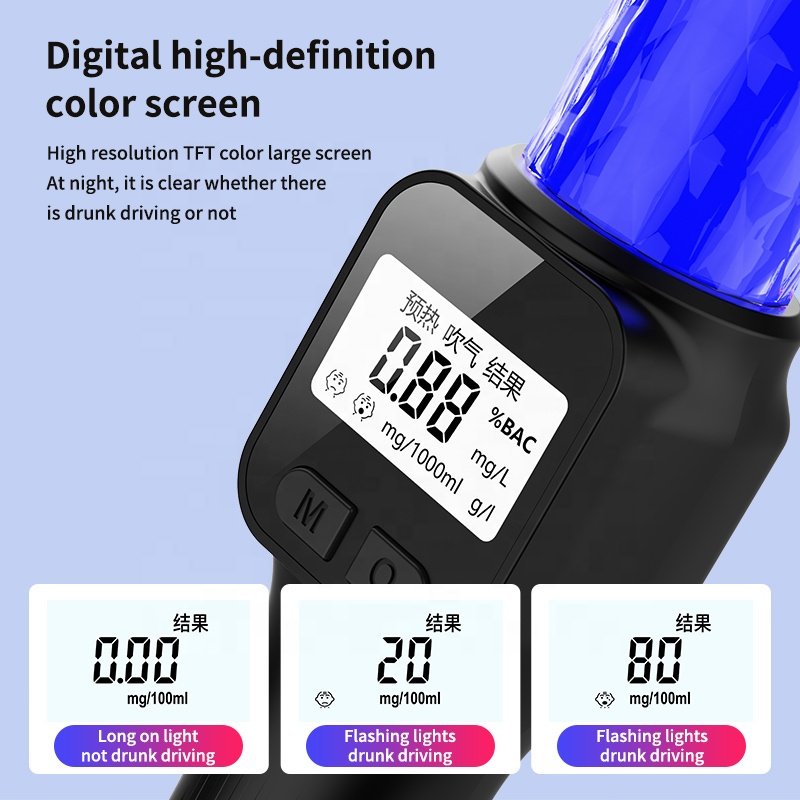 Hot Selling New 991 Alcohol Tester Portable Home Drunk Driving Detector Suitable for Alcohol Content Testing
