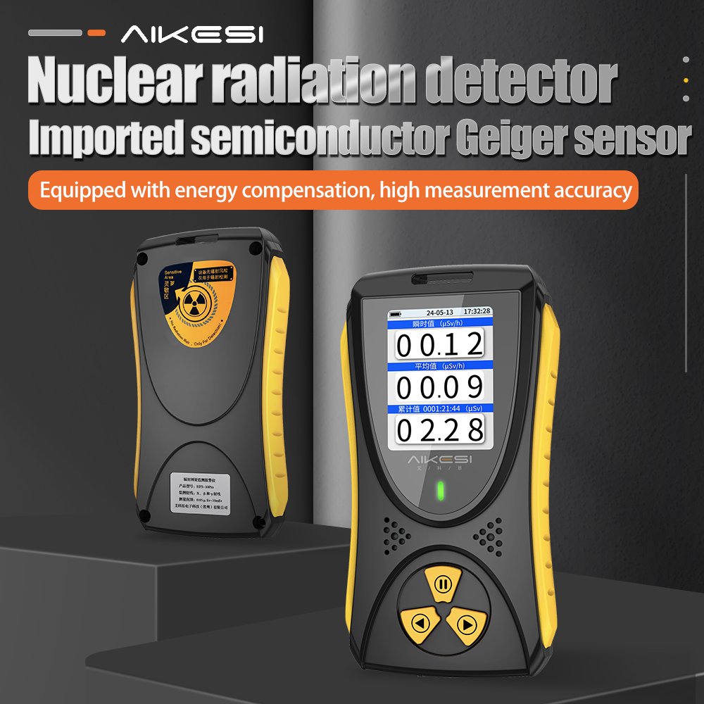 AIKESI HFS-10Pro Handheld Geiger-Muller Counter Mini Nuclear Radiation Detector X,Beta And Gama Ray Radioactivity Tester