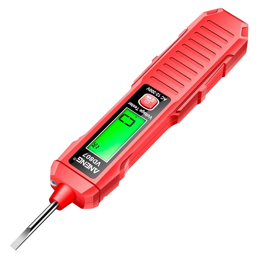 VD807 Slotted Induction Portable 50/60Hz Smart Electric Pen Tester NCV Sensor AC 12-300V Non-contact Wire Detector Tools