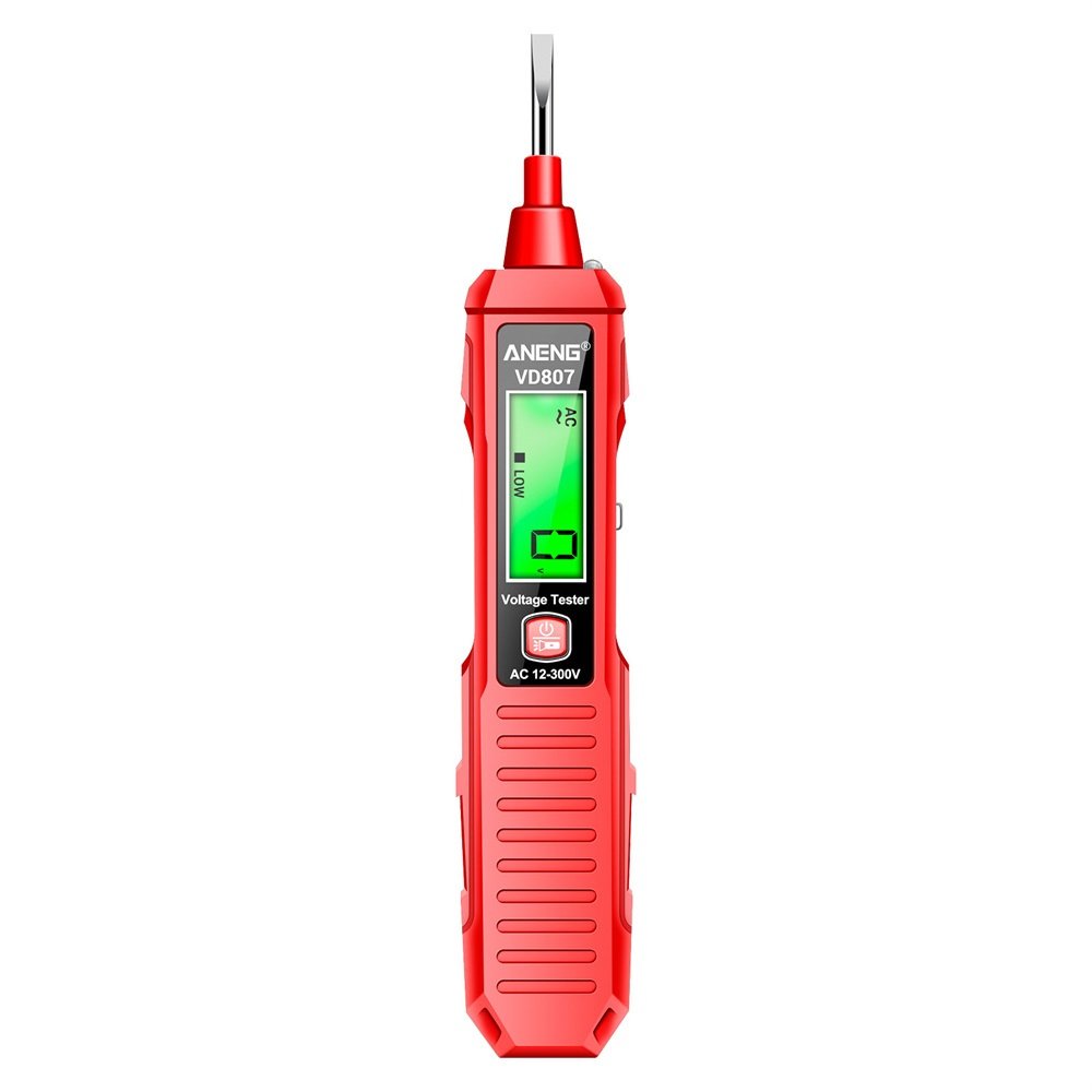 VD807 Slotted Induction Portable 50/60Hz Smart Electric Pen Tester NCV Sensor AC 12-300V Non-contact Wire Detector Tools