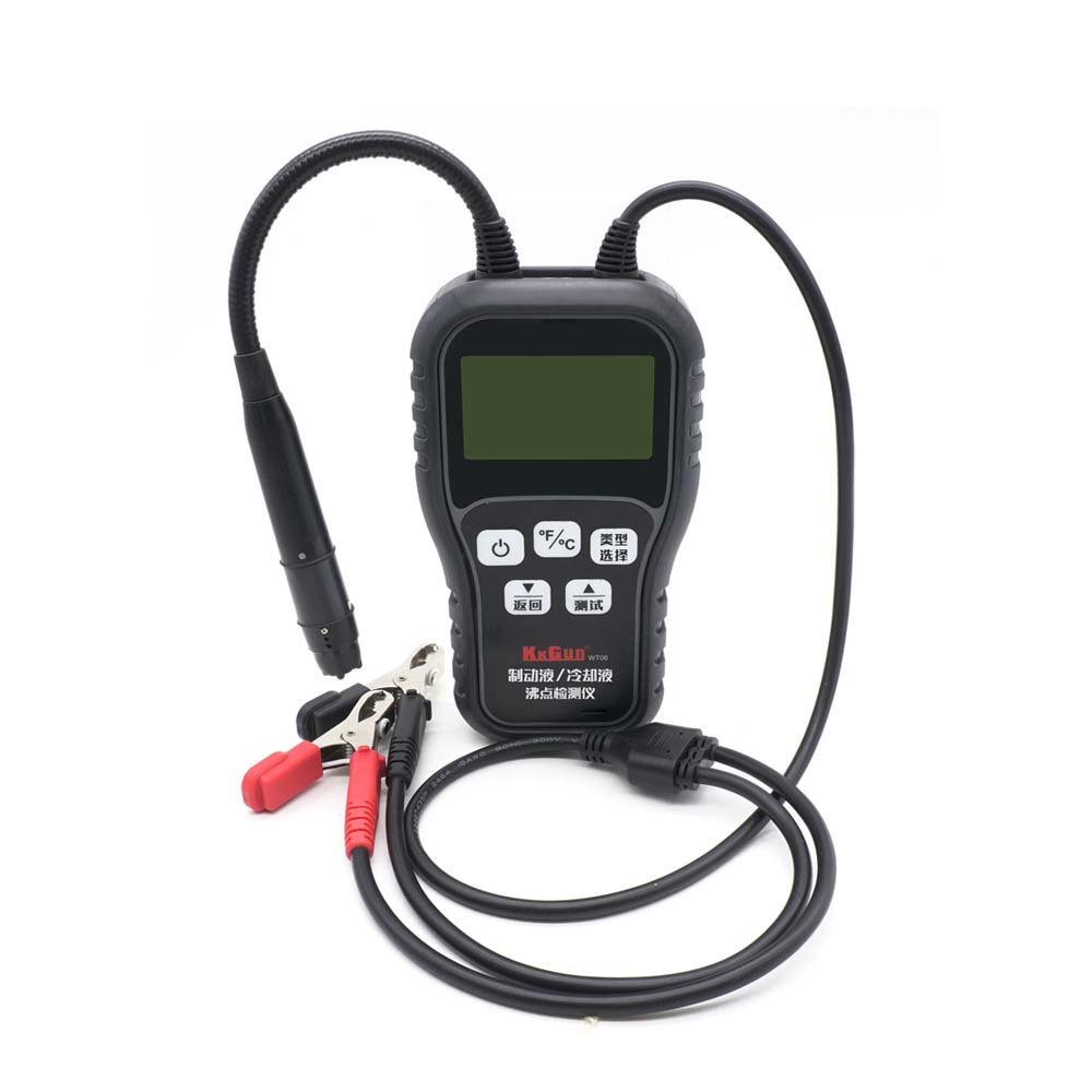 QBH Automotive Brake Fluid Tester Oil Moisture Water Detection with 2.5" LCD for Vehicle DOT3 DOT4 DOT5.1 Brake Fluid Detector