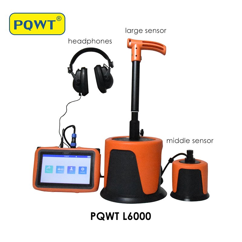 PQWT-L7000 Pro Plumbing Pipe Leak Detection Device Underground In-walls Pipeline Water Leak Detector