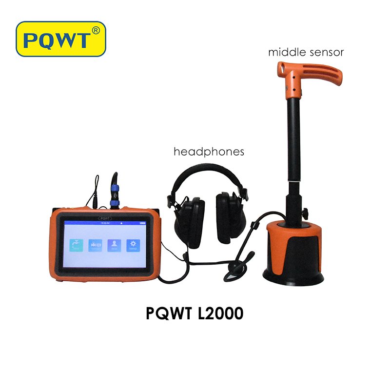 PQWT-L7000 Pro Plumbing Pipe Leak Detection Device Underground In-walls Pipeline Water Leak Detector