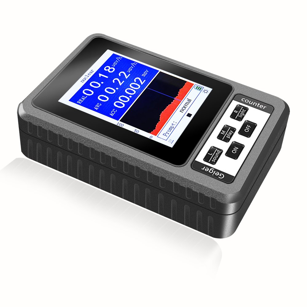 Portable Geiger Counter Nuclear Radiation Detector Personal Radiation Dosimeter EMF Meter Sensor