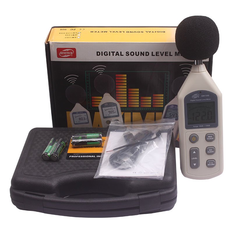 Smart Noise Meter Digital Sound Level Measurement Volume Decibel Meter Noise Test Detector