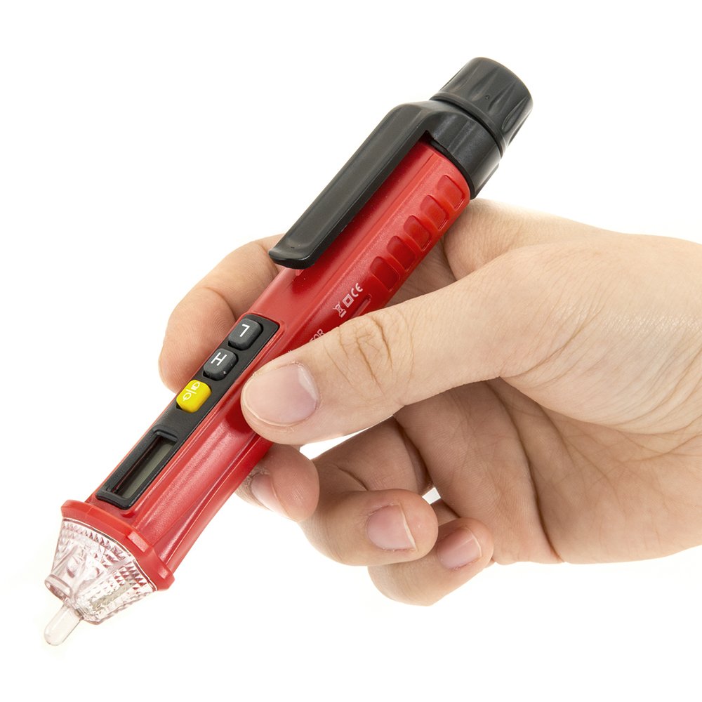 160mm 90-1000V Easy Installation Audible Alarm Non-Contact Tester Pen