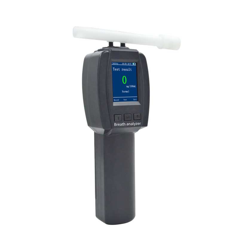Breathalyzer Digital Alcohol Tester Detector ZM500 Breath Analyzer Audible Alert Portable with LCD Display