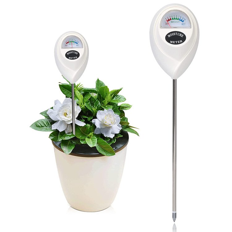 Color Changing Soil Moisture Detector Prompt Watering Plant Monitor Soil Test Meter with Scale