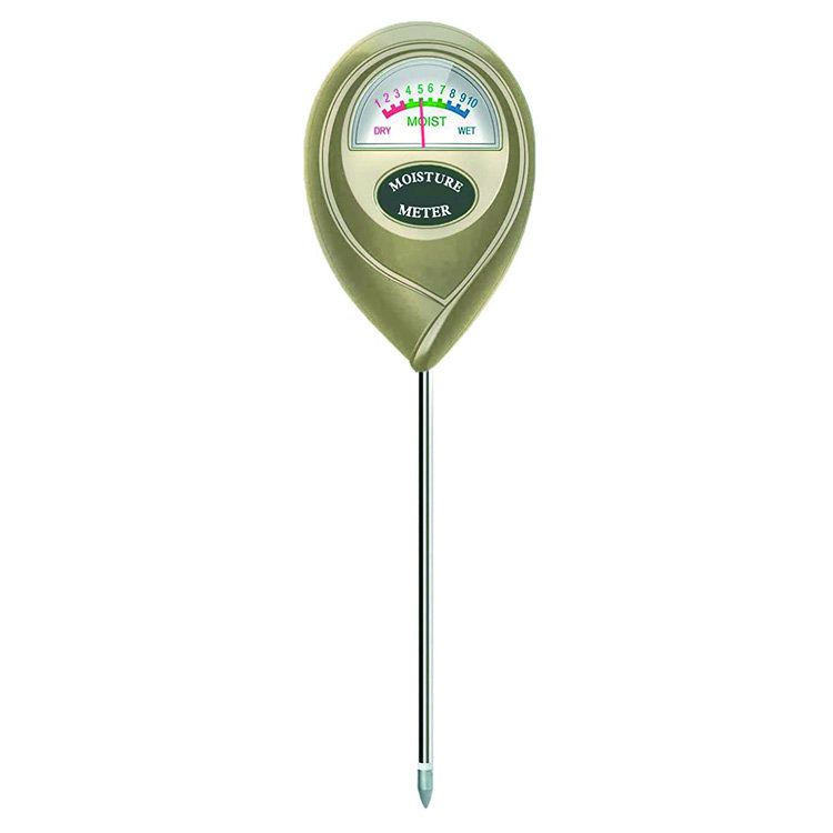 Color Changing Soil Moisture Detector Prompt Watering Plant Monitor Soil Test Meter with Scale