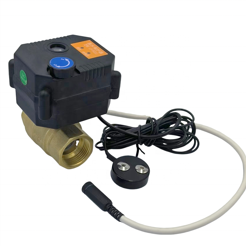 Factory new product water leak detector sensor alarm protection control system electric auto shut off stop ball valve
