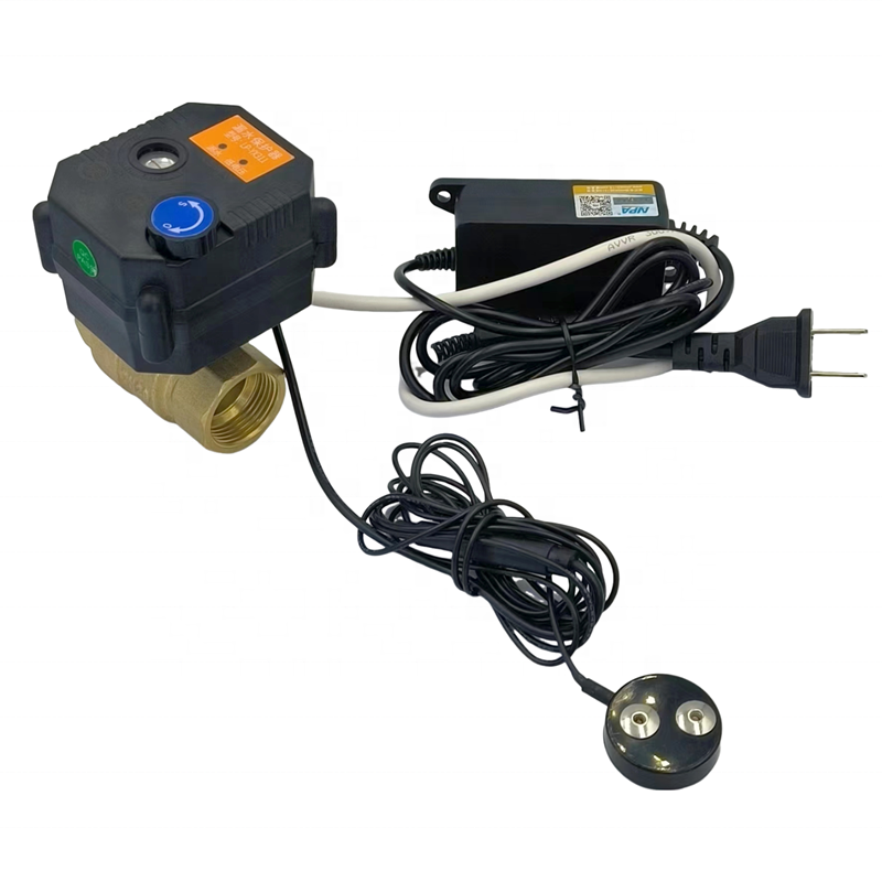 Factory new product water leak detector sensor alarm protection control system electric auto shut off stop ball valve