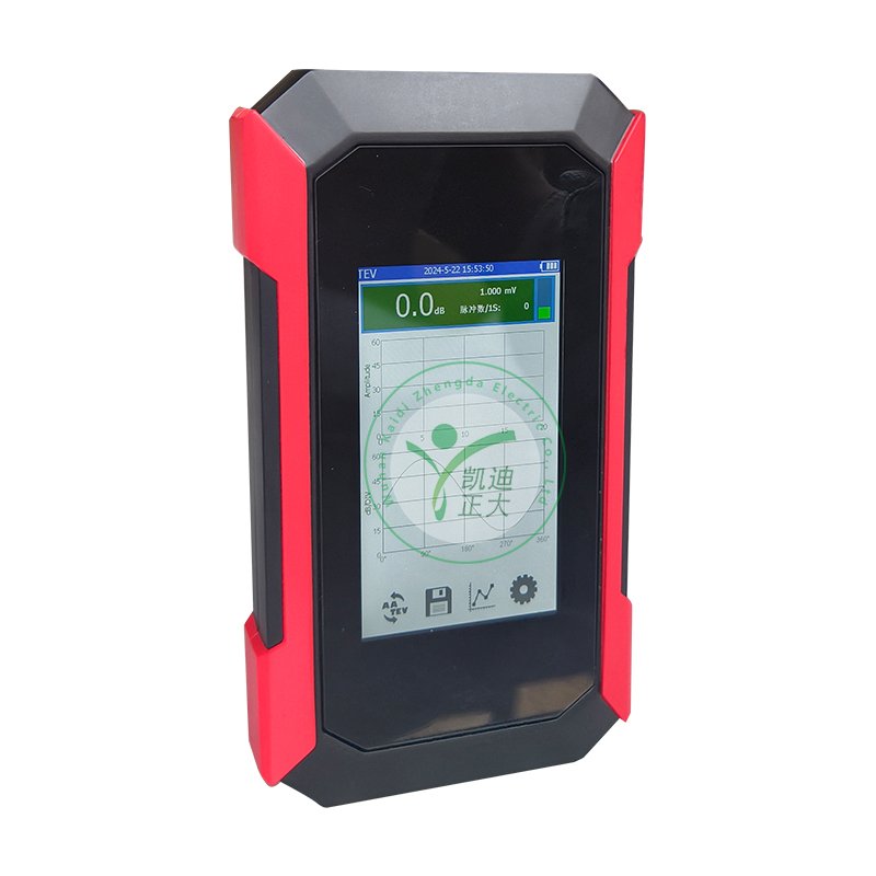 KDZD UHF TEV HFCT Ultrasonic Sensor Handheld Partial Discharge Tester PD High Voltage Detector For Cable GIS Switchgear