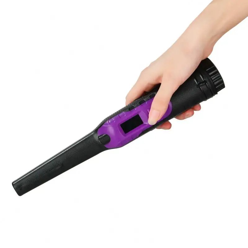 Metal Detector for Adults Professional High Sensitivity Handheld Pinpointer Wand Waterproof LCD Gold Tester Machine Three Modes