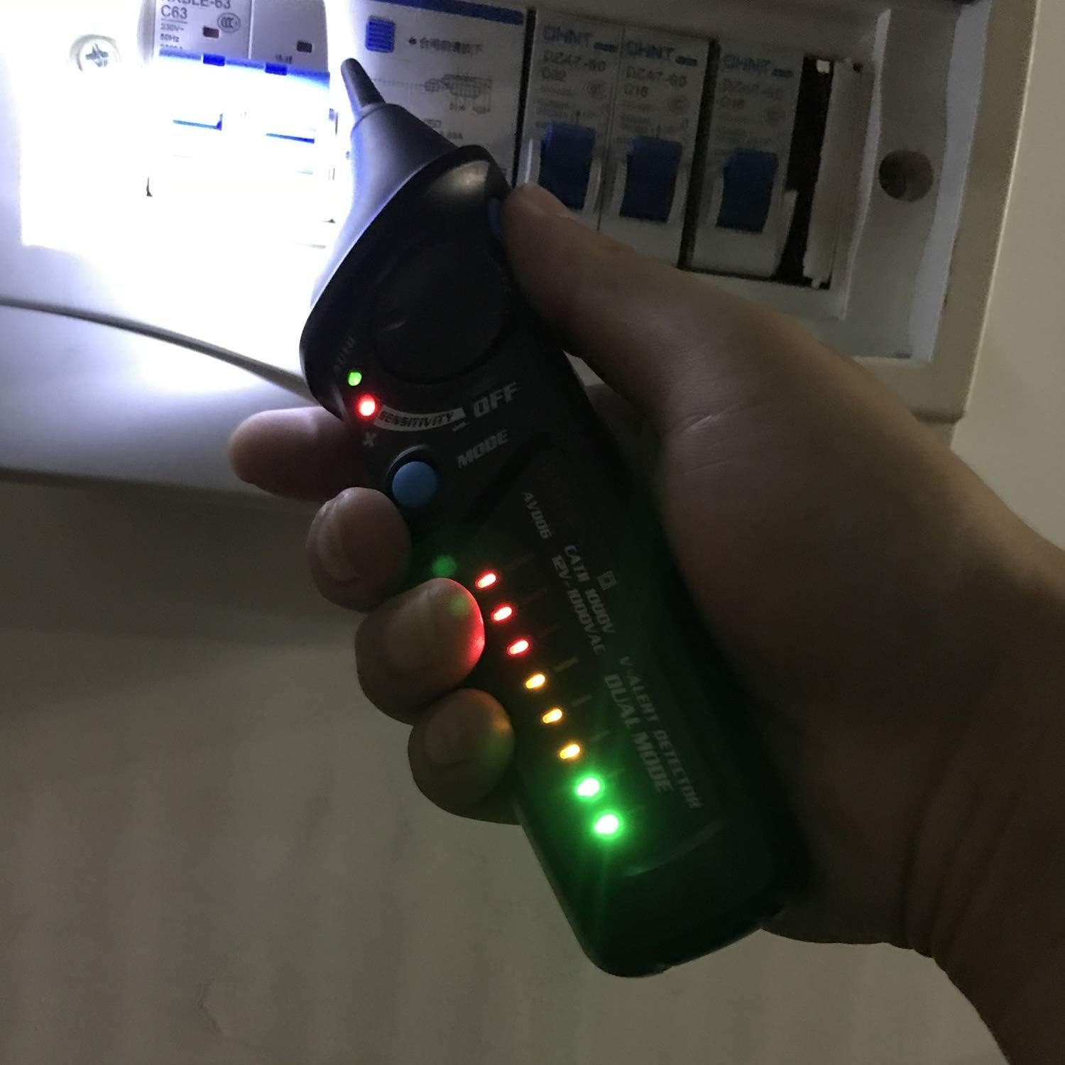 Non-contact Automatic and Manual Dual Mode Test Pen LED Alarm Sensor Pen Voltage Tester AVD06 Electronic OEM 3 Years CN;GUA 06
