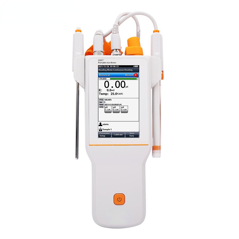 Portable negative ion tester detector meter
