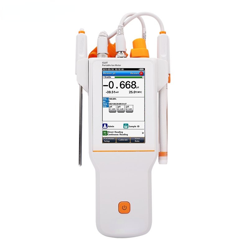 Portable negative ion tester detector meter
