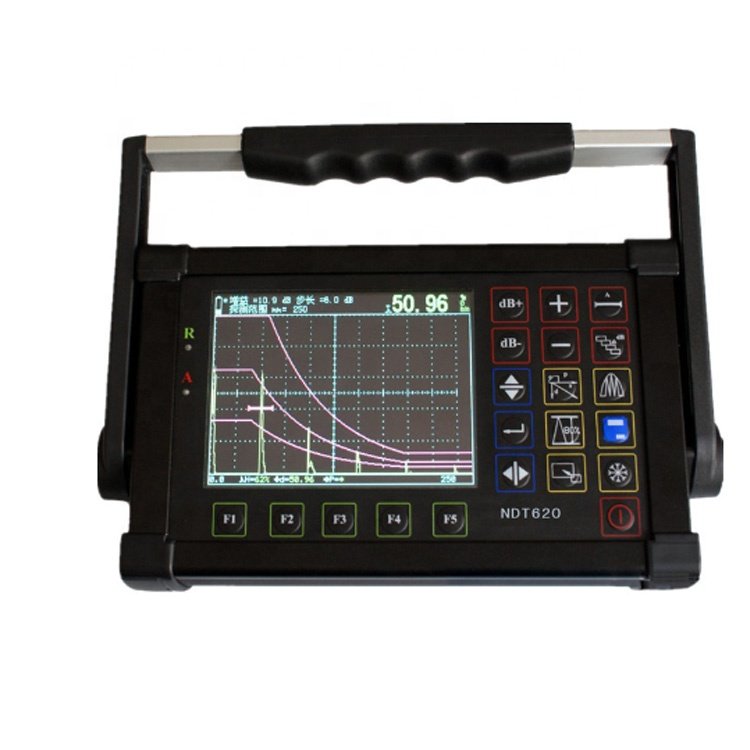 Ultrasound test instrument metal flaw detector/ portable digital ultrasonic flaw detection thickness gauge