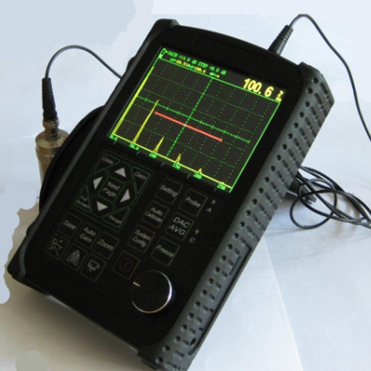 Ultrasound test instrument metal flaw detector/ portable digital ultrasonic flaw detection thickness gauge