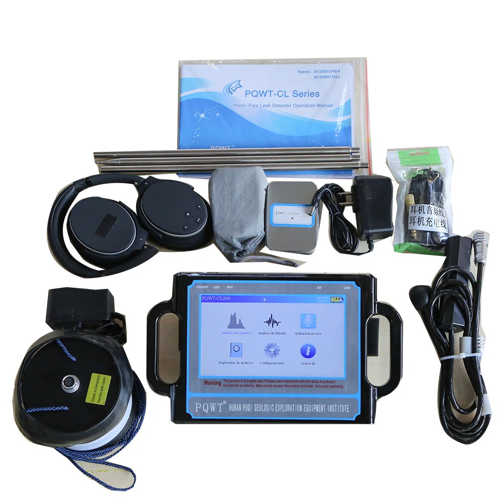 Portable Water Pipe Leakage Detector Underground Pipeline Detection Underfloor Heating Pipeline Leakage Detector