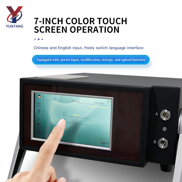 Portable Iso11171 Tester Hydraulic Oil Filter Oil Cleanness Apparatus Oil Contamination Detector For Continuous Monitoring