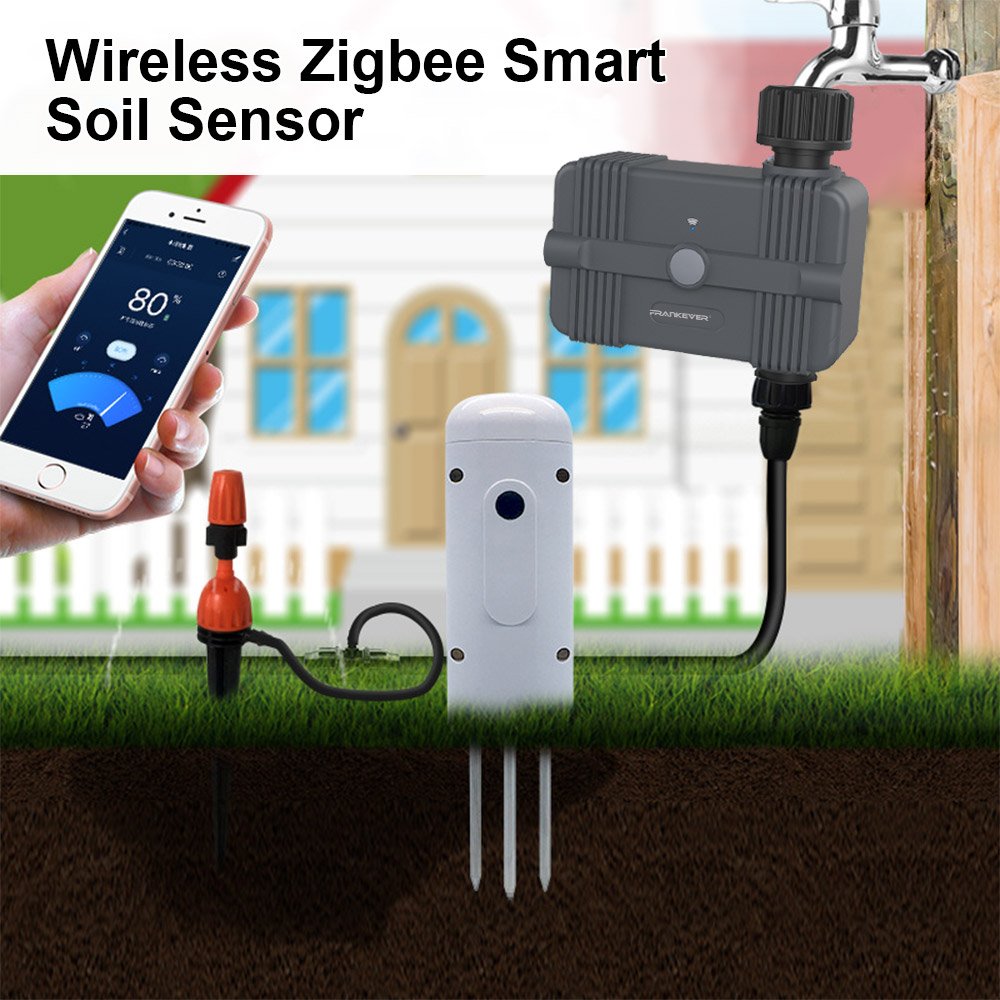 OEM CUSTOMISE ZigBee Soil Monitor Moisture Sensor Nutrient Rapid Detector Garden Plant Wireless Tuya Smart Wifi Soil Ph Sensor