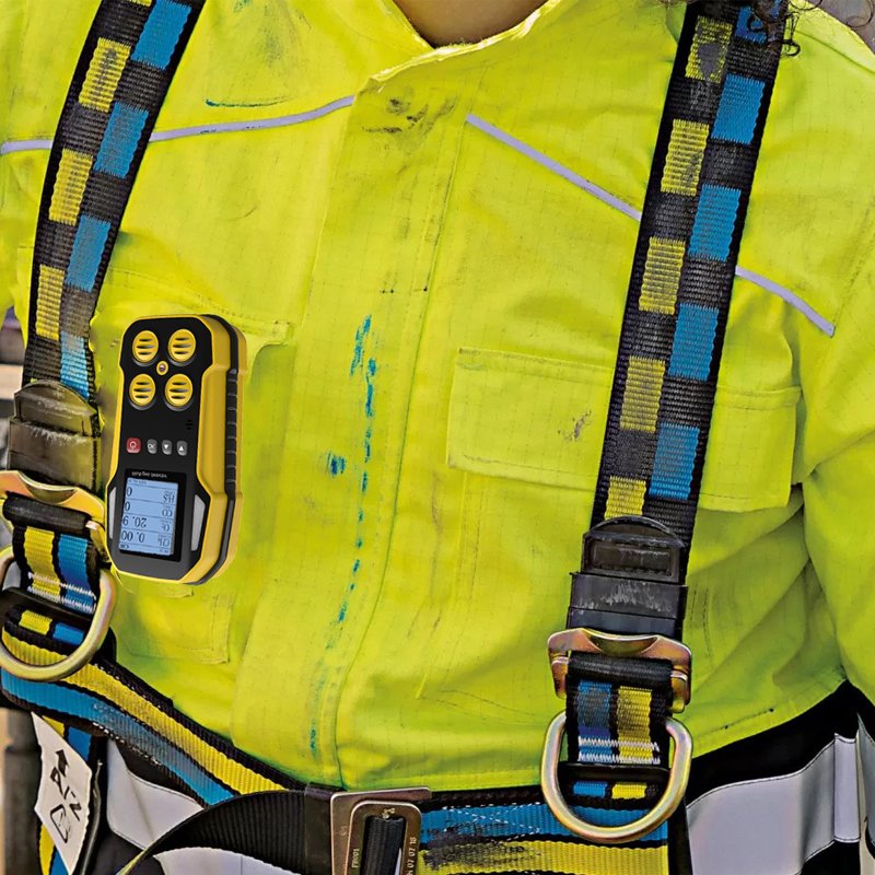 CE approved coal mine handheld sulphur hydrogen gas sensor detector LEL SO2 CO NO NO2 portable multi 4 in 1 gas analyzer