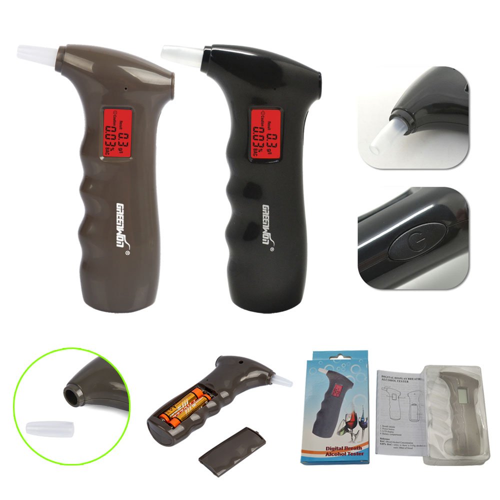 GREENWON Alcohol Tester Breathalyzer Analyzer Detector Alcohol Breath Tester OEM & ODM Color Packaging Appear